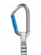 Ekspres wspinaczkowy Climbing Technology Salto Set NY 12 cm - titanium/electricblue 1