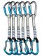 Ekspresy wspinaczkowe Climbing Technology Salto Set NY 17 cm 6-Pack - titanium/electricblue 1