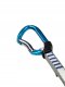 Ekspresy wspinaczkowe Climbing Technology Salto Set NY 17 cm 6-Pack - titanium/electricblue 5