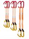 Ekspresy wspinaczkowe Climbing Technology Fly-Weight Evo Set UL 6-Pack Mix - red/gold 1