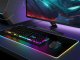 Podkładka gamingowa podświetlana rgb xxl 90x40 pod myszkę klawiaturę usb 3