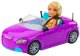 Zestaw Mini Laleczka Ankiki Samochód Kabriolet Fioletowy LEAN Toys 1