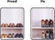 Organizer na buty 4w1 38-45 Zestaw do przechowywania obuwia 5
