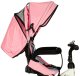Rowerek trójkołowy Trike Fix V3 rower spacerówka 3w1 obracany 360 wolne koło różowy Kik Sp. z o. o. Sp. k. 11