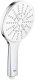 Hand shower Grohe Rainshower Smartactive 130, 26574LS0, moon white 1