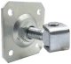 Zawias PSG 61.019.01 z szyldem 100x100x4mm - gwint M20 (regulowany, ucho ocynkowane) 1