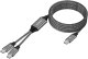 PREMIUMCORD Nabíjecí kabel USB-C, 2xUSB-C na USB-C, 100W, 1m, černá 2