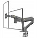 North Bayou Uchwyt biurkowy na 2 monitory 27" - 34" (G65) 1