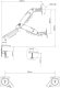 North Bayou Uchwyt biurkowy na 2 monitory 17" - 27" (F160G) 6