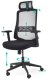 Krzesło biurowe AMO-95 Czarne 7