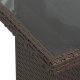 vidaXL 6-Częściowy Zestaw Sof Ogrodowych z Poduszkami Brązowy Rattan Poliester 3