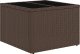 Zestaw ogrodowy vidaXL 8-częściowy z poduszkami brązowy polirattan 2