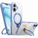 Etui Torras Ostand Spin dla iPhone 16 (Niebieskie) 4