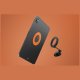 Magnetic holder UNIQ SnapMount self-adhesive orange/charcoal 3