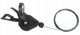 Shimano Deore SL-M4100 black, 10 speed shift lever, clamp mount 2