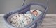 Rucken EGG materacyk do kołyski i chicco baby hug 2 poziomy twardości 75x37cm 4