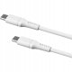 Fixed | Liquid Silicone Cable USB-C/USB-C, 2m, 60W | FIXDLS-CC2-WH 1