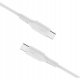 Fixed | Liquid Silicone Cable USB-C/USB-C, 2m, 60W | FIXDLS-CC2-WH 4
