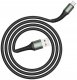 Kabel USB Jellico USB-A - microUSB 1 m Czarny (6974929201579) 1