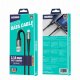 Kabel USB Jellico USB-A - microUSB 1 m Czarny (6974929201579) 2