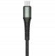 Kabel USB Jellico USB-A - microUSB 1 m Czarny (6974929201579) 3