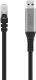 Kabel USB Digitus USB-A - RJ-45 2 m Czarno-srebrny (AK-300600-020-S) 2