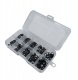 MEGA ZESTAW USZCZELEK USZCZELKI ORINGI O-RING 250SZT. 3-9MM ORGANIZER BOX 1