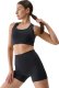Legginsy damskie krótkie 4F FNK F021 głęboka czerń 4FRSS25TFSTF021 20S M 1