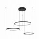 Nowodvorski Circolo 10867 lampa wisząca zwis 3x45W LED 4000K 1800Lm czarna/biała 1