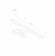 Kinkiet Nowodvorski Cezanne 10678 kinkiet lampa ścienna IP44 1x15W LED 4000K czarny 13