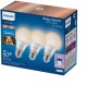 Philips Wiz Smart LED Bulb  E27  3 gab.  balta - Vieda spuldze 1