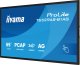 IIYAMA T6529AS-B1AG 165,1cm 65Zoll All-In-One Interactive Display 3840x2160 4K UHD 4GB RAM 32GB Storage Android 14 2xHDMI+USB-C 9