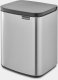 Brabantia BO Mülleimer 7 Liter Matt Steel Fingerprint Proof 2