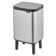 Brabantia BO Mülleimer HI 4 l Matt Steel Fingerprint Proof 1