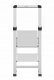 Pakapienu solins salokams Selekta DK40 BasicLine / aluminija / 2 pakapieni 4007126017260 4