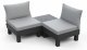 Darza mebelu komplekts Elements Balcony Set peleks/gaisi peleks 8711245158013 1
