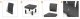 Darza mebelu komplekts Elements Balcony Set peleks/gaisi peleks 8711245158013 6