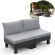 Darza divans divvietigs Elements 2 Seater peleks/gaisi peleks 8711245158037 1