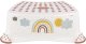 KEEEPER step stool RAINBOW, white, 18642 3