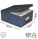 Kaste auduma 50x40x25cm Blue 8004226340027 4