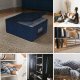 Kaste auduma 50x40x25cm Blue 8004226340027 5