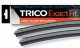 Pióro wycieraczki bezszkieletowe przód (2szt.) ExactFit 650/580mm pasuje do: MERCEDES A (W169), B SPORTS TOURER (W245), VANEO (414) 02.02-06.12 4