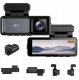 Kamera Samochodowa 4K WiFi GPS + Tylna Kamera G-sensor Full Zestaw do Auta 3