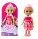 Mini Laleczka Księżniczka Korona Zdobiona Sukienka 17cm Mix 2