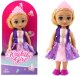 Mini Laleczka Księżniczka Korona Zdobiona Sukienka 17cm Mix 4