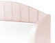 Łóżko wysuwane Welur EYBURIE 90 x 200 cm Pastelowy róż 12