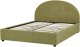 Łóżko z pojemnikiem Boucle VAUCLUSE 160 x 200 cm Jasnozielony 6