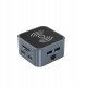Hub USB-C 12 w 1 Wozinsky WHBC09Y8S wielofunkcyjny,z funkcją ładowania bezprzewodowego, aluminiowy, z kablem 15 cm - szary 1