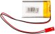 Akumulator Li-Po LP542439 Akyga AKY0823 3.7V / 500mAh PCM złącze JST 2-Pin 150mm 2