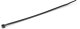 StarTech CBMZT10BK opaska kablowa Zwalniana opaska kablowa Nylon, Plastik Czarny 1000 szt. 1